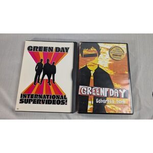 Green Day DVD Bundle: International Supervideos (2001) & Suburbia Bomb (2005)